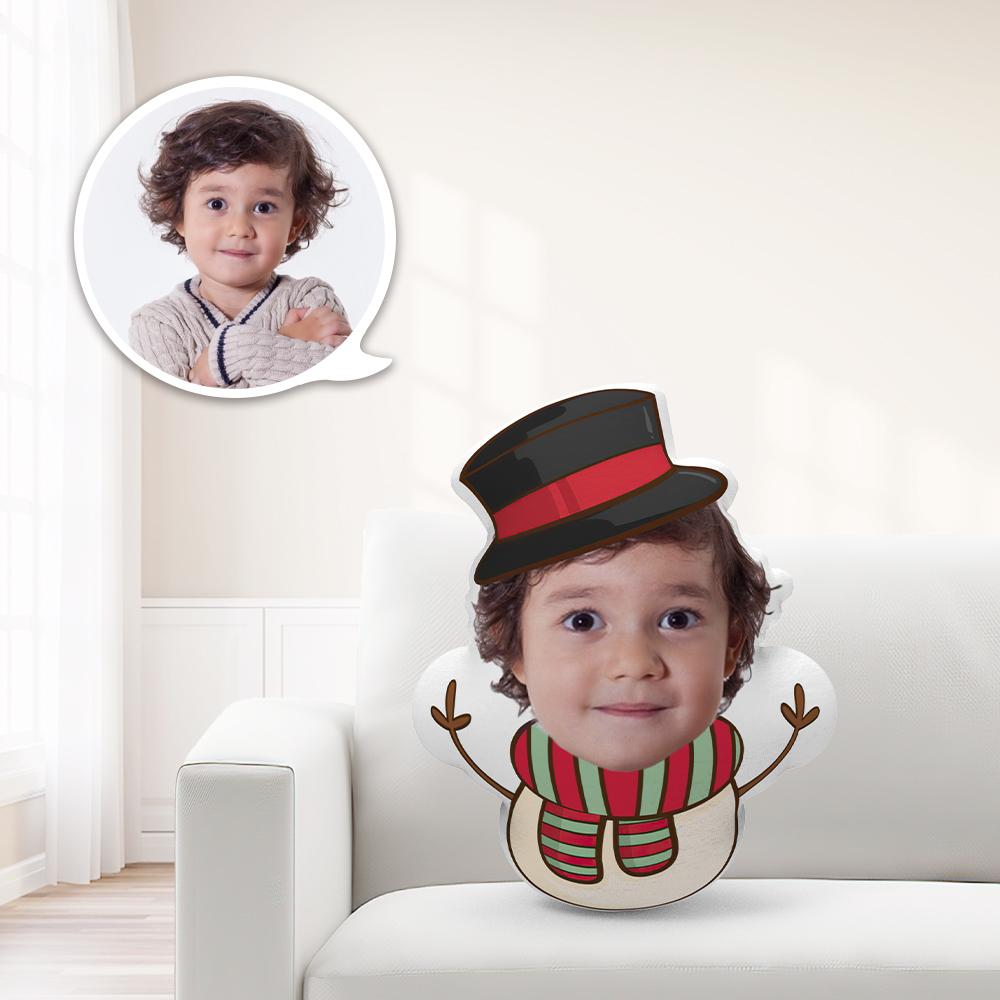 Christmas Gift Personalized Minime Pillow Unique Personalized Minime Christmas Snowman Throw Doll Give Your Child The Most Meaningful Gift