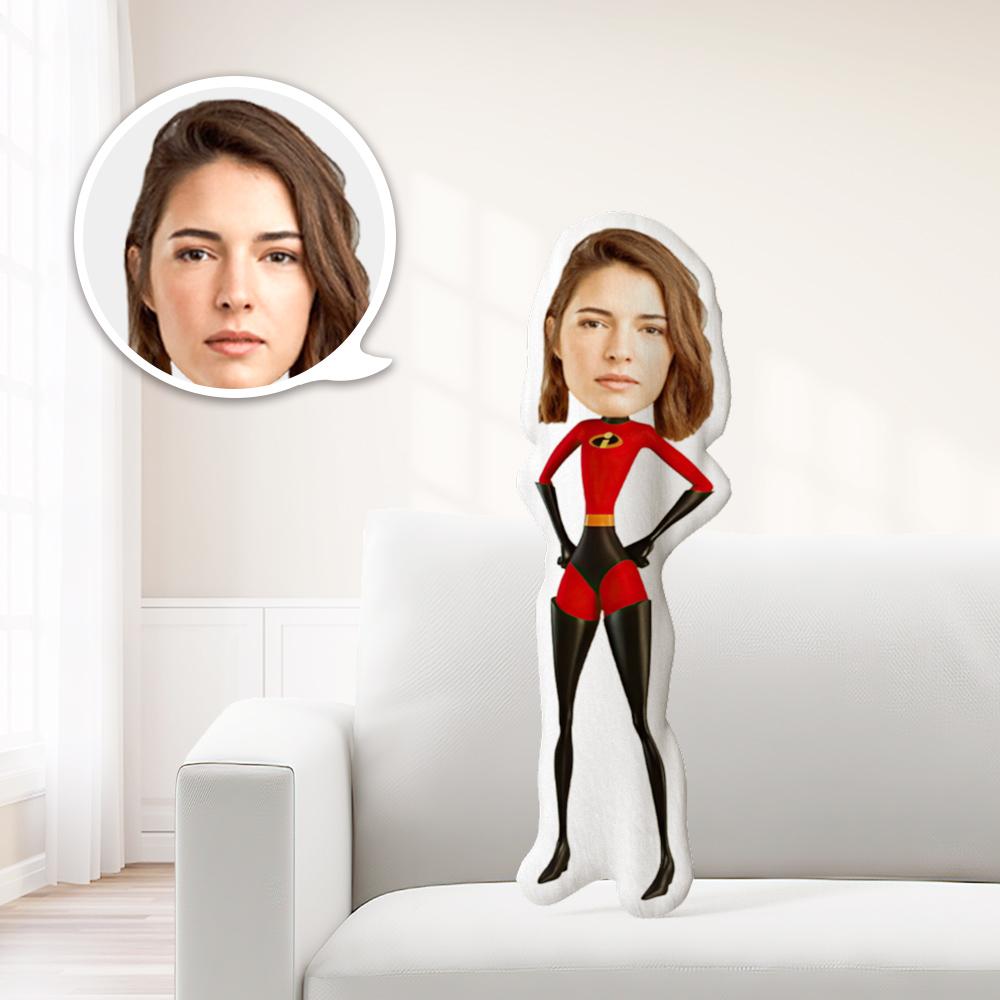 Mother's Day Gifts Personalized Photo My face on Pillows Custom Minime Dolls Gag Gifts Toys Violet Parr Costume