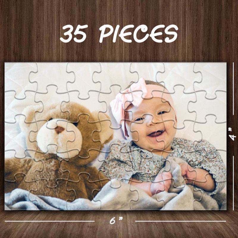 Custom Mother's Day Puzzles With Names - Red -35~1000 pieces