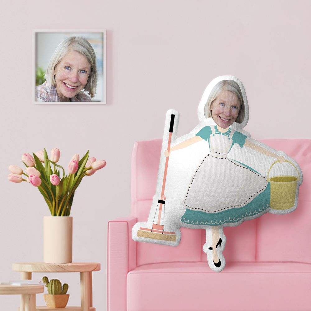 Mother's Day Gifts Custom Face Pillow Personalized Minime Pillow Gifts for Mom