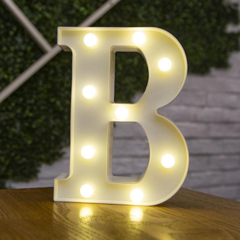 Light Up Letters Name Light Gift"B" - MyPhotoMugs