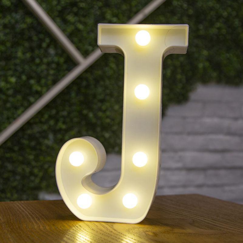 Light Up Letters Name Light Gift"J" - MyPhotoMugs