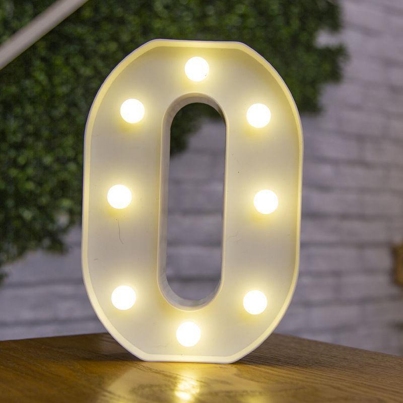 Light Up Letters Name Light Gift"O" - MyPhotoMugs