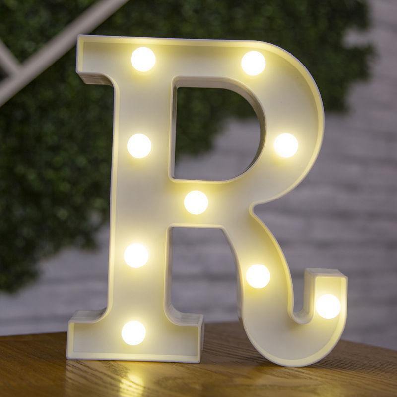 Light Up Letters Name Light Gift"R" - MyPhotoMugs