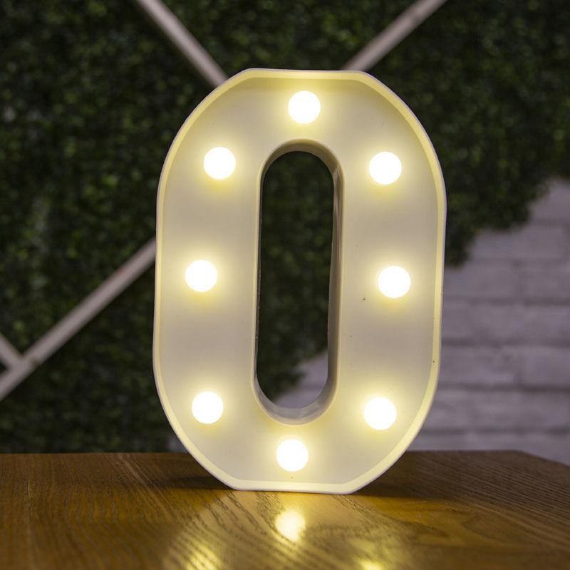 Light Up Letters Name Light Gift"0" - MyPhotoMugs