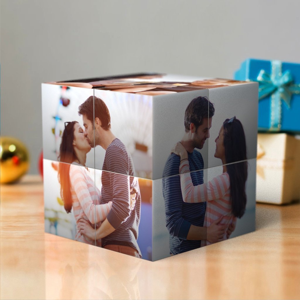Custom Multi Photo Folding Magic DIY Rubic's Cube