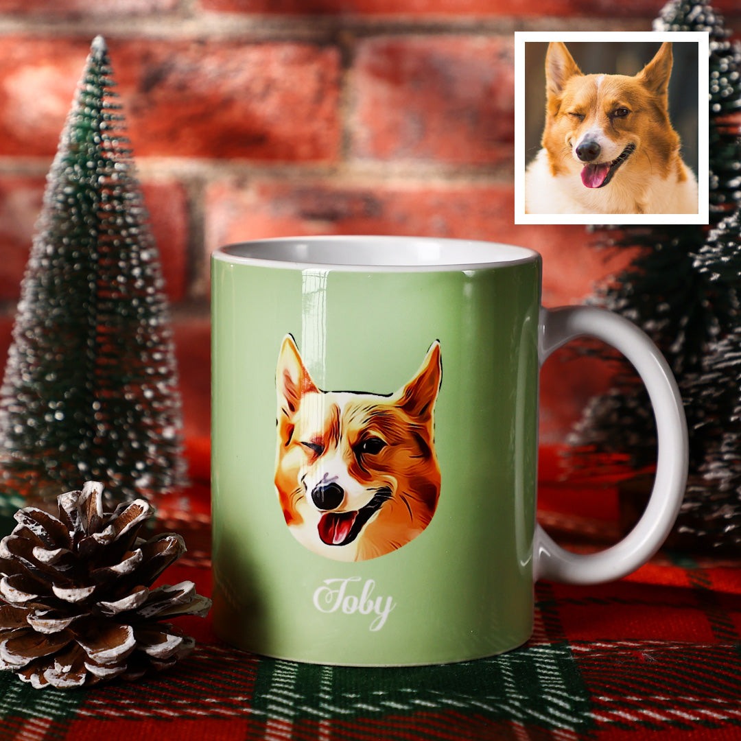 Custom Pet Coffee Mug Personalised Dog Mug Gifts For Pet Lover