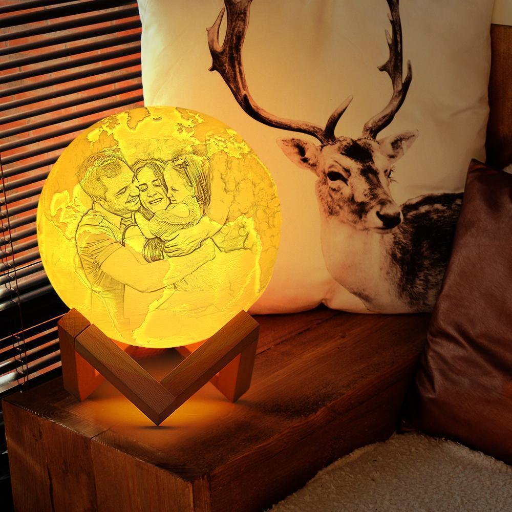 Custom Monn Lamp