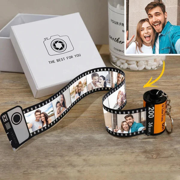 Best Camera Film Roll Kodak Keychain Memorable Gifts for Boyfriend / Girlfriend